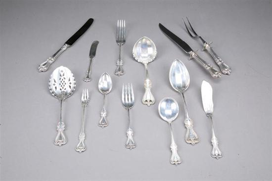 Appraisal: ONE HUNDRED SEVENTY-SIX PIECE SET OF STERLING SILVER FLATWARE Old