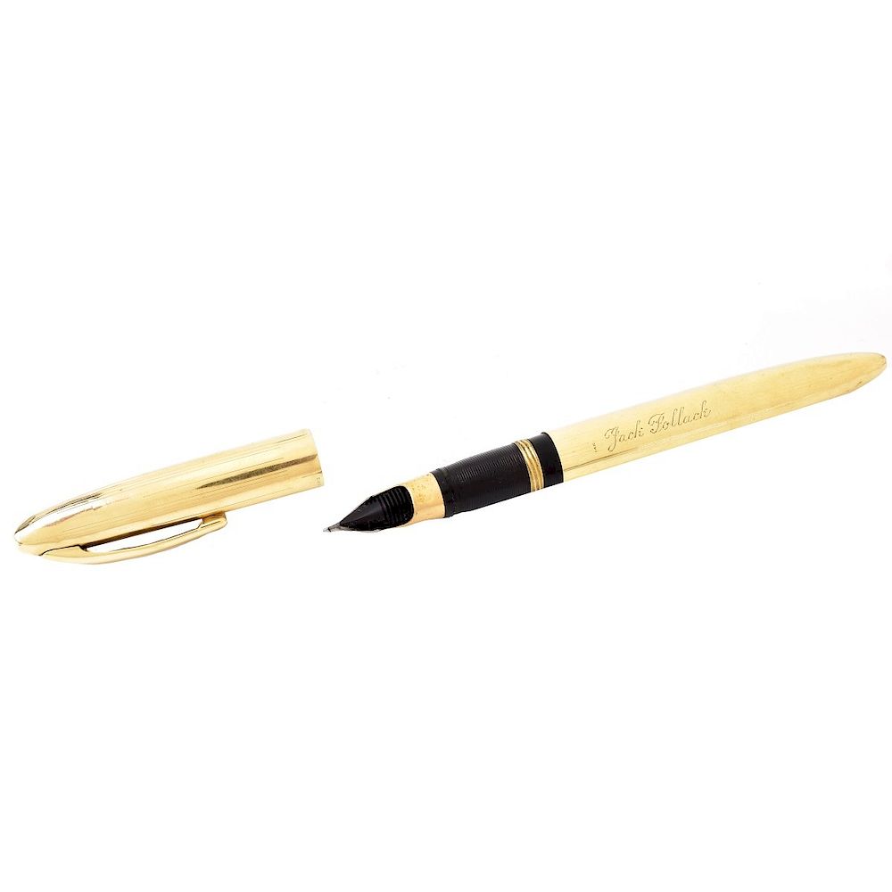 Appraisal: Vintage Sheaffer's K Gold Fountain Pen Vintage Sheaffer's K Gold