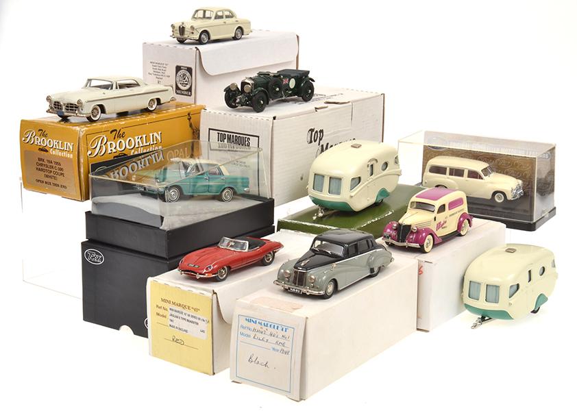 Appraisal: X DIECAST MODELS OF VARIOUS MAKES INCLUDING MINI MARQUE LANSDOWNE