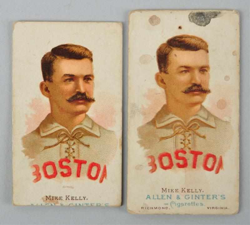 Appraisal: Lot of Allen Ginter's Mike Kelly Cards Description Shows Mike