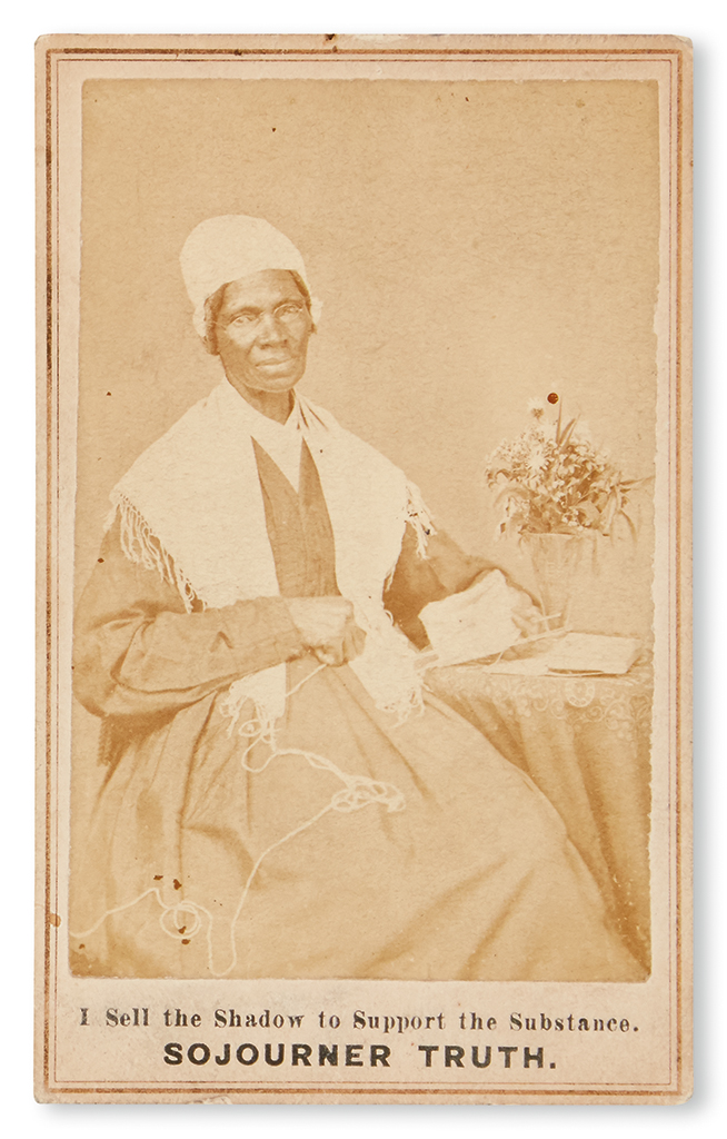 Appraisal: SLAVERY AND ABOLITION SOJOURNER TRUTH BAUMFRE ISABELLA I Sell the