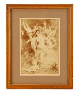 Appraisal: After Bouguereau Photograph of The Wasp's Nest After William Adolphe