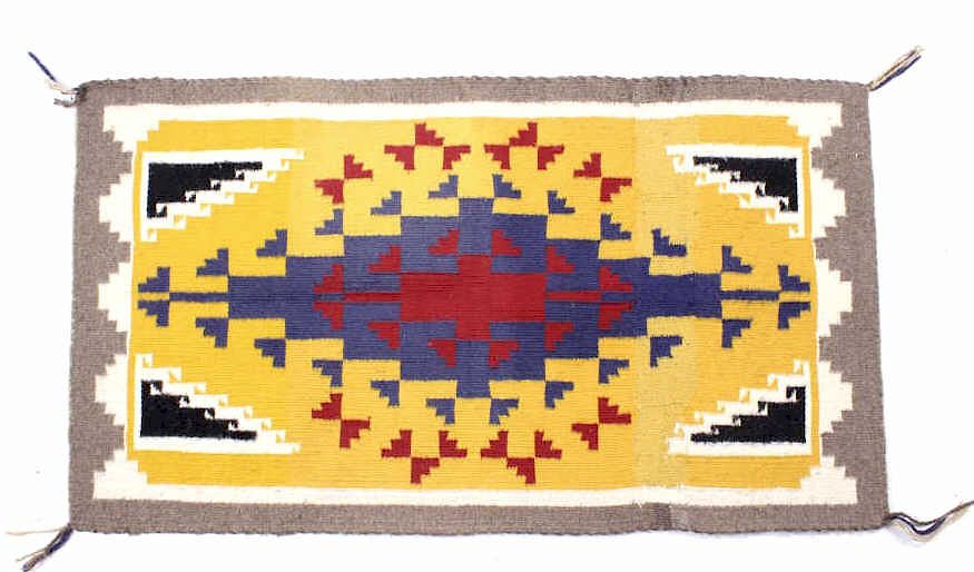 Appraisal: Navajo Native American Ganado Rug Nellie Becenti For your consideration