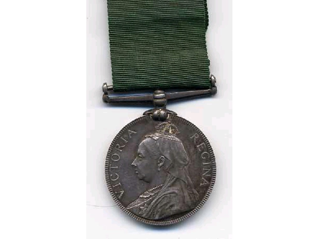 Appraisal: Volunteer LS GC Medal Victoria SGT J C INGLESBY V