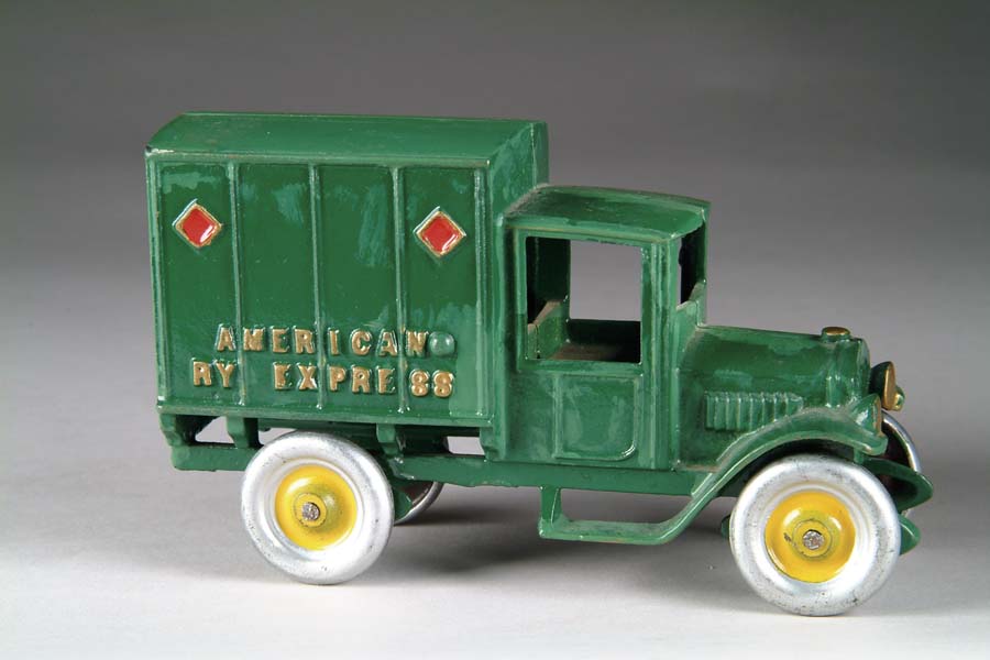 Appraisal: UNUSUALLY LARGE AMERICAN RAILWAY EXPRESS TRUCK BY KENTON A near-mint