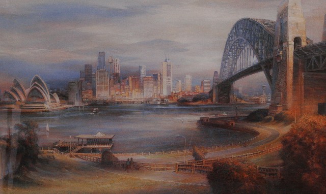 Appraisal: Sydney Harbour scene