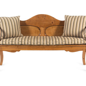 Appraisal: A French or Italian Provincial Pine Bench th Century and