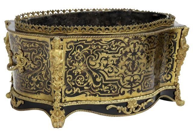 Appraisal: French Napoleon III period Boulle work jardiniere mid th c