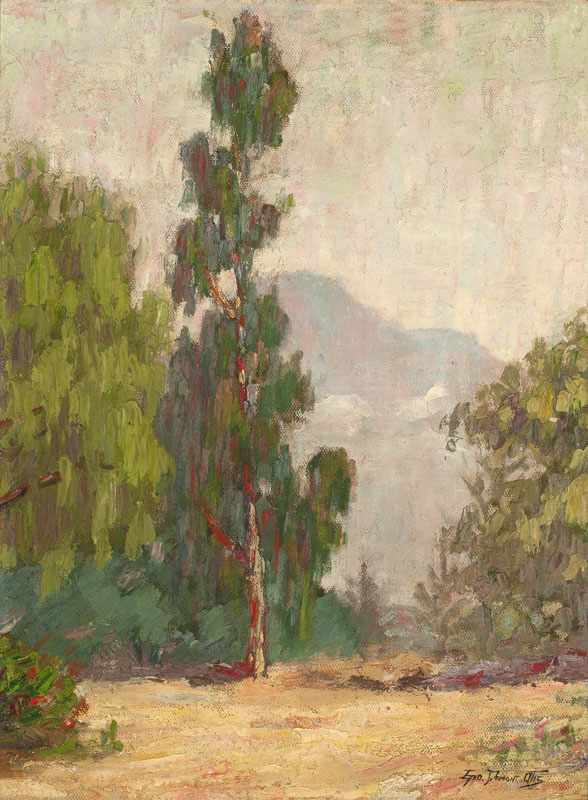 Appraisal: George Demont Otis - Kentfield CA The Clearance Foothill Landscape