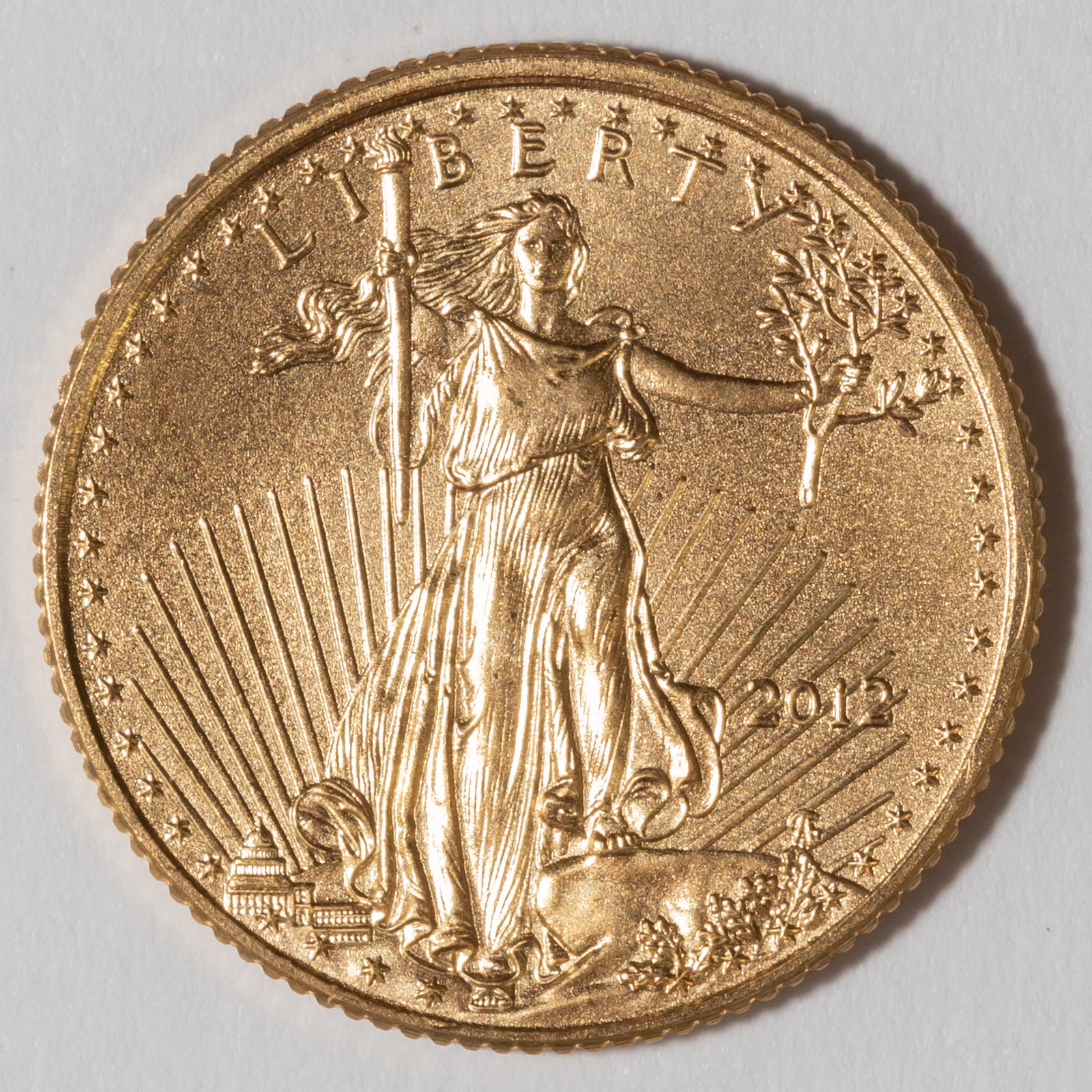 Appraisal: TH OUNCE GOLD AMERICAN EAGLE