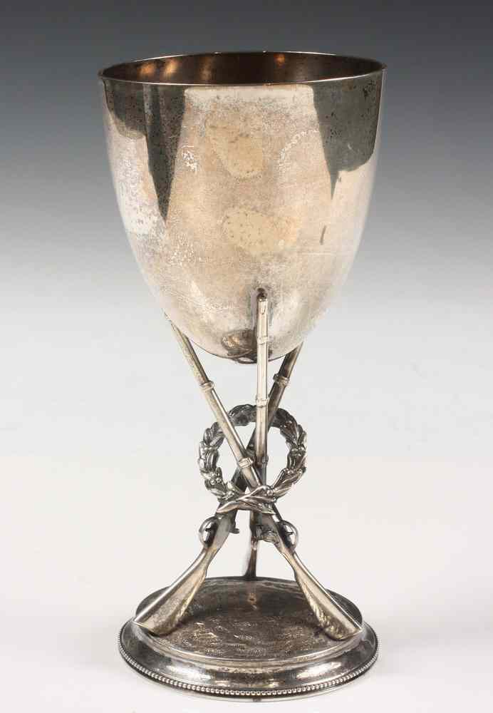 Appraisal: ENGLISH STERLING SHOOTING TROPHY - English Sterling Shooting Trophy in