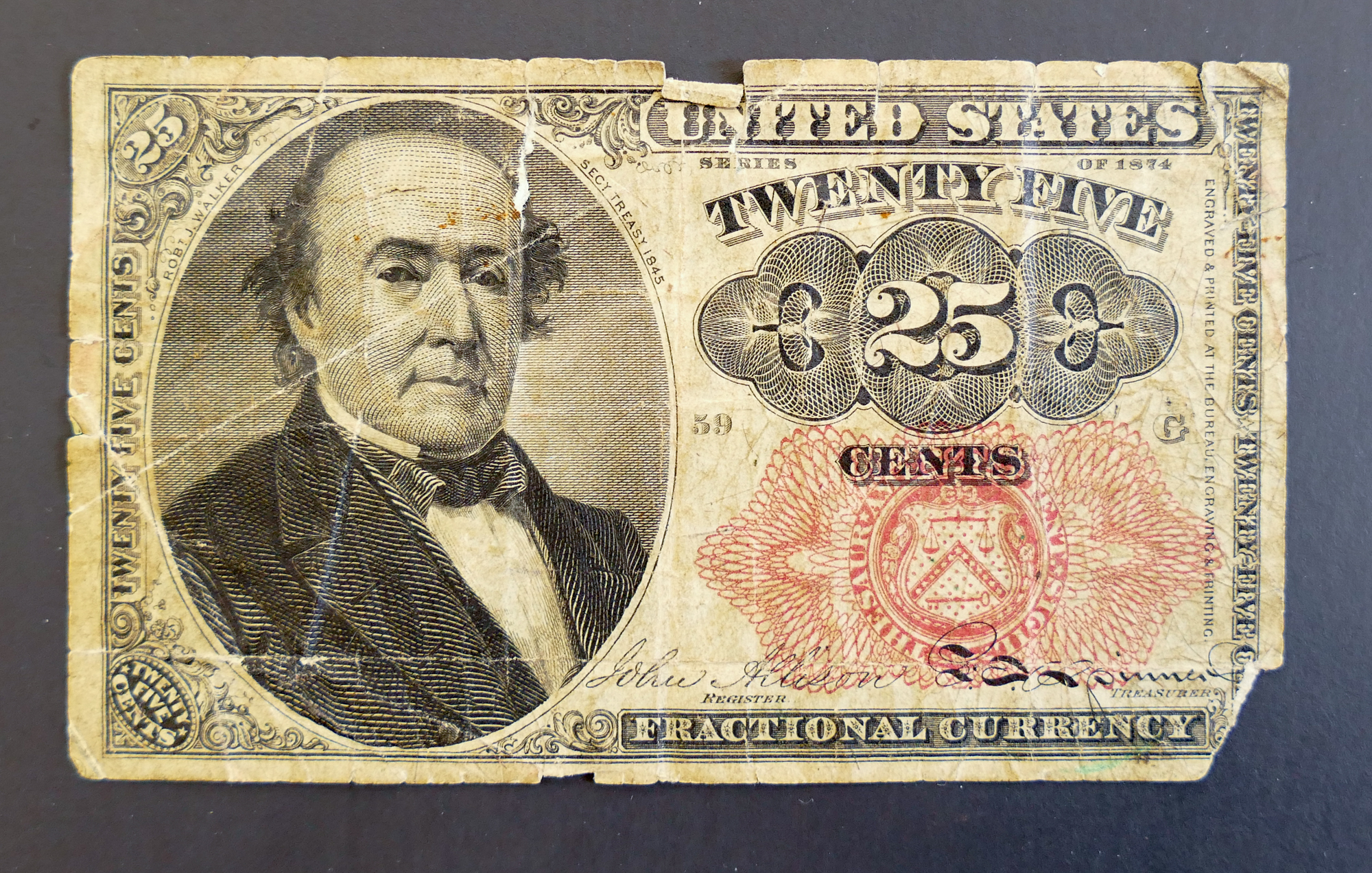 Appraisal: Antique US Fractional Currency Note