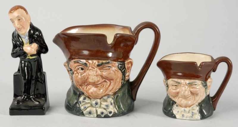 Appraisal: Lot of Royal Doulton Pieces Description Includes two Old Charlie