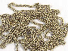 Appraisal: A carat gold long guard chain approx cm long weight