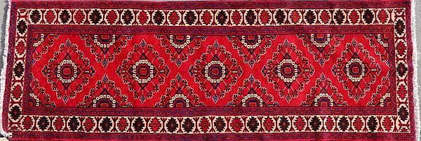 Appraisal: GOOD CAUCASIAN KARABAUGH HAND WOVEN ORIENTAL RUG A GOOD CAUCASIAN