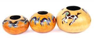 Appraisal: Three Gourds Denise Meyers Three Gourds Denise Meyer Native American