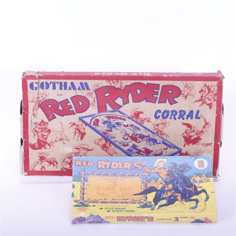 Appraisal: Gotham Red Ryder Corral Game in original packaging Red Ryder's