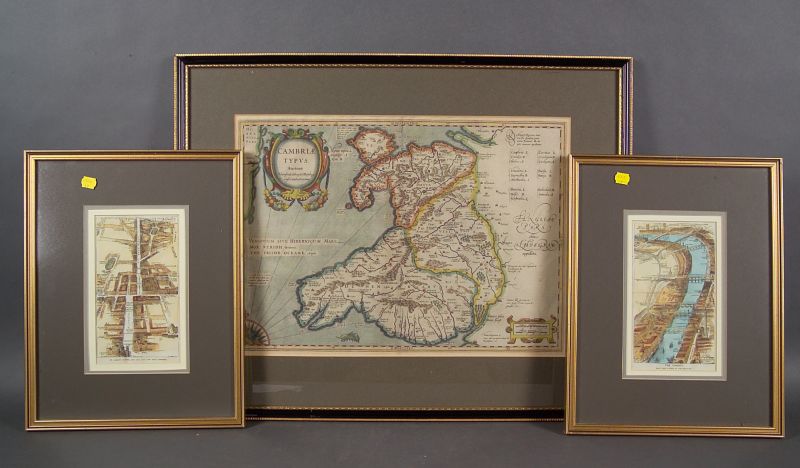 Appraisal: Four Maps of Great Britain Ortelius's Cambriae Typus Auctore Humfredo