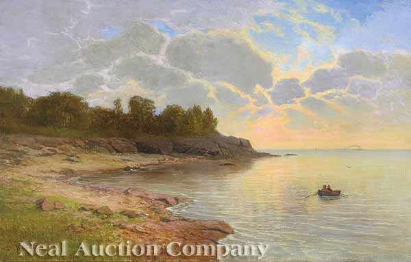 Appraisal: Nicolay Tysland Leganger American - On the Penobscot Bay Maine