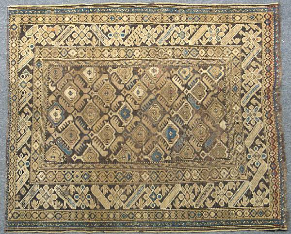 Appraisal: A Kuba rug size approximately ft in x ft in