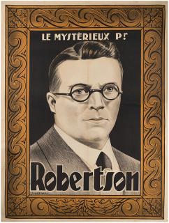 Appraisal: Robertson The Mysterious Robertson Paris Harfort ca s Color portrait