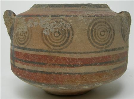 Appraisal: An Iron Age Cypriot bi-chrome ware vessel circa - B