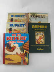 Appraisal: Five Rupert Bear books