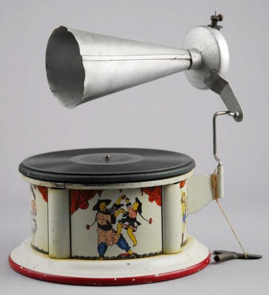 Appraisal: German Bing Kiddyphone Phonograph Description Includes one record and original