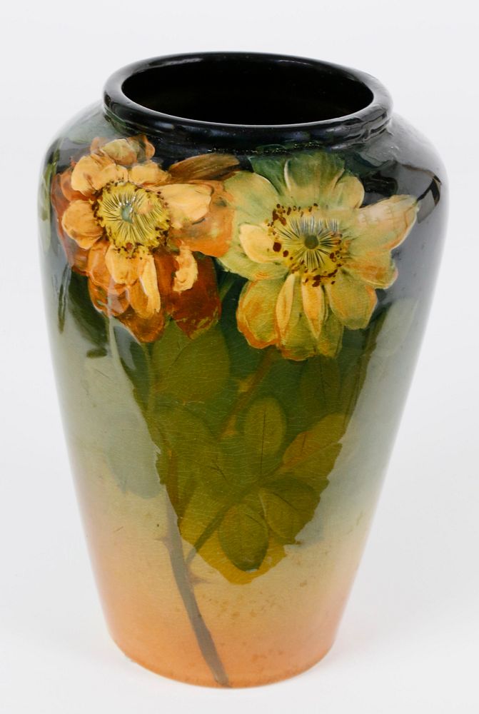 Appraisal: Rookwood Vase Decorated by Carrie Steinle Rookwood Vase Decorated by