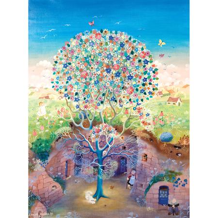 Appraisal: Janine Faure-Terrieu th Century Tree of Life Estimate nbsp nbsp