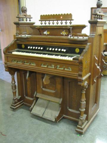 Appraisal: Ann Arbor Organ Co Victorian Pump Organ walnut Eastlake style