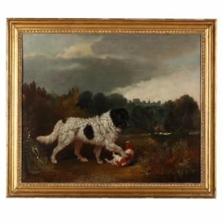 Appraisal: school of Sir Edwin Henry Landseer R A oil on