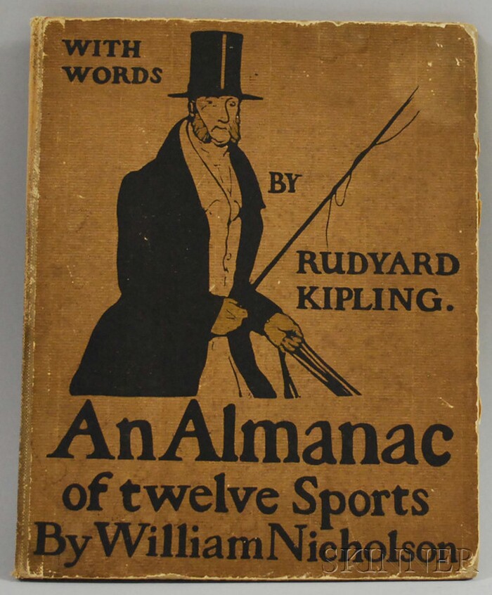 Appraisal: William Nicholson An Almanac of Twelve Sports with words by