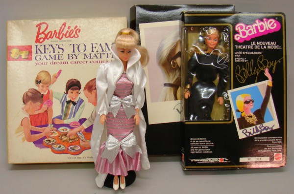 Appraisal: Lot of Barbie MIB Barbie's Keys to Fame game by