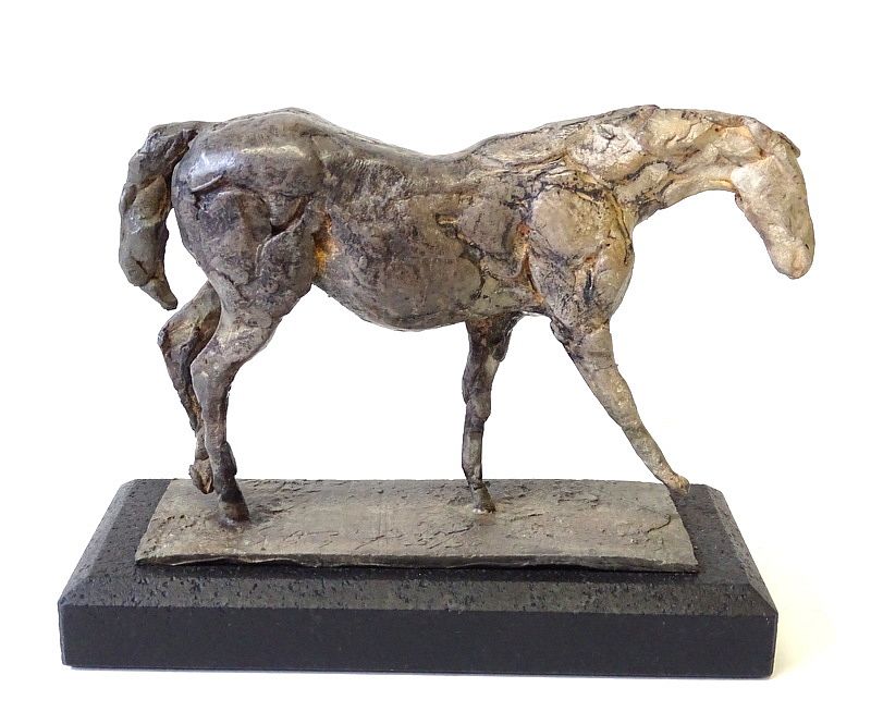 Appraisal: GEORGE CARLSON American b GEORGE CARLSON American b Bronze Horse