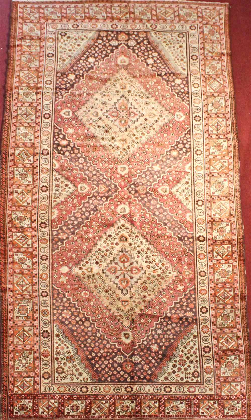 Appraisal: KOTAN WOOL RUG approx ' '' x ' Retail tag