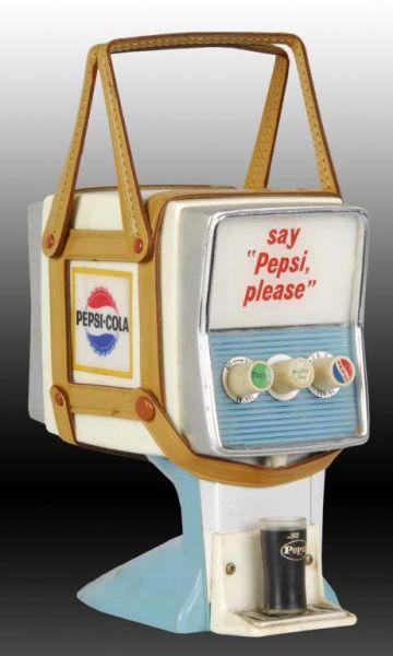 Appraisal: Lot of Pepsi Cola Radio Vending Bank Description Circa s