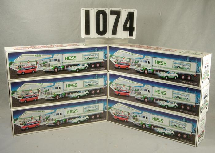 Appraisal: Lot of Hess Vehicles mint in the original boxes Estimate