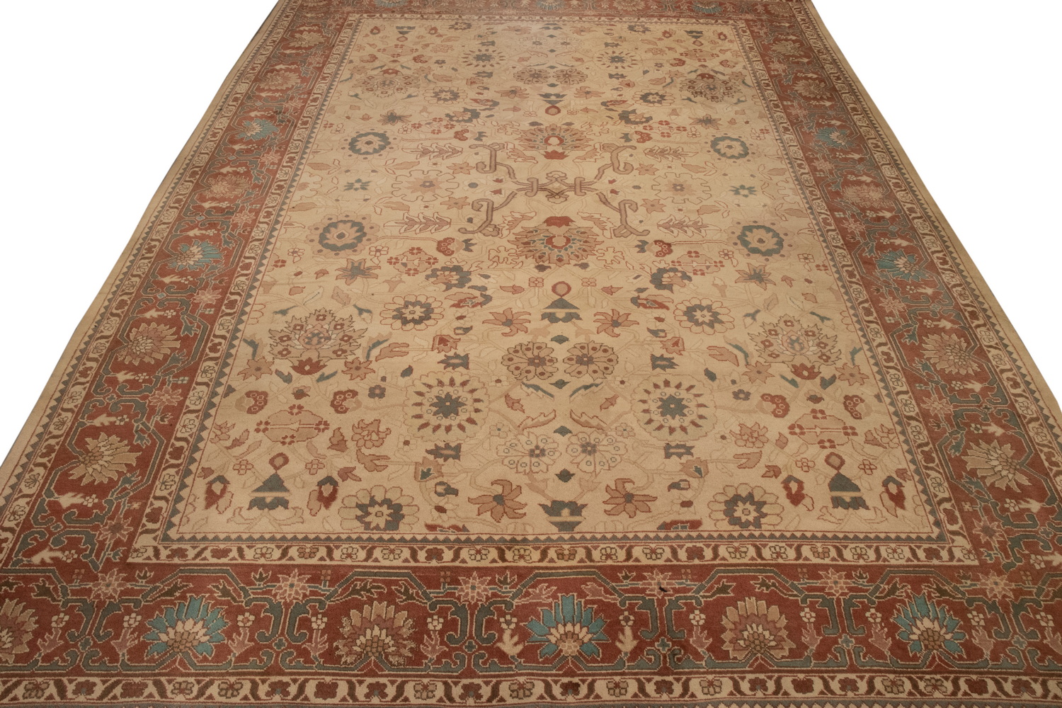 Appraisal: CONTEMPORARY ROOM SIZE CARPET FT X FT Contemporary manufacture rug