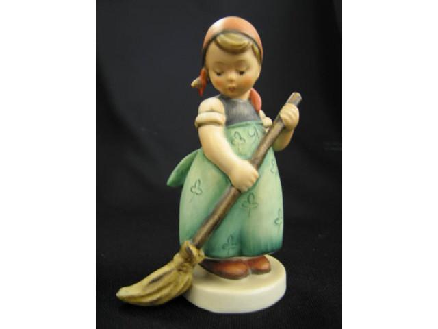 Appraisal: Hummel Figurine Little Sweeper stylized bee excellent