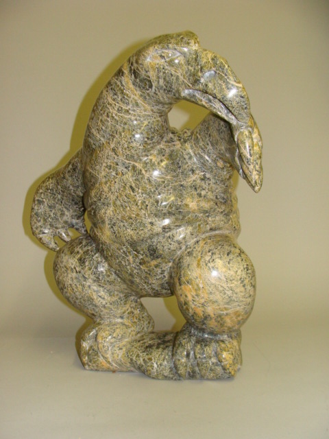 Appraisal: KIAWAK ASHOONA Inuit b Bird creature H in