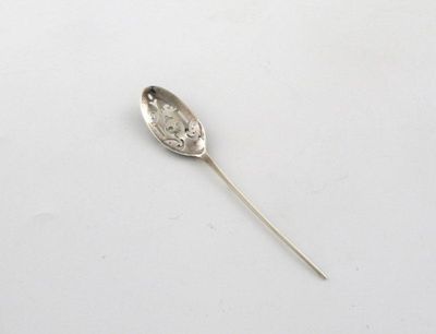 Appraisal: An th century mote spoon no maker's mark lion passant