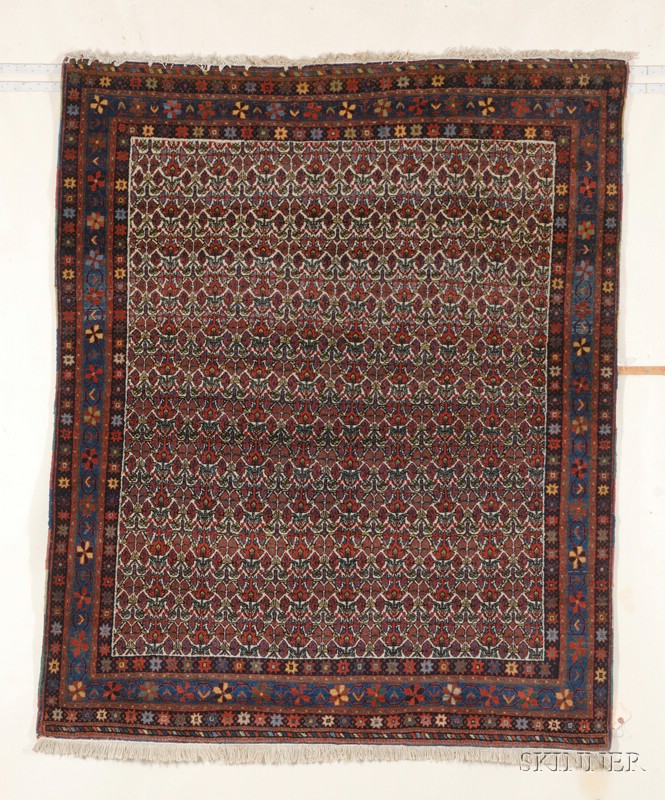 Appraisal: Afshar Rug South Persia second quarter th century ft in