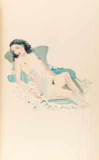 Appraisal: OTTO RUDOLF SCHATZ AUSTRIAN - Album of Erotic Drawings watercolor