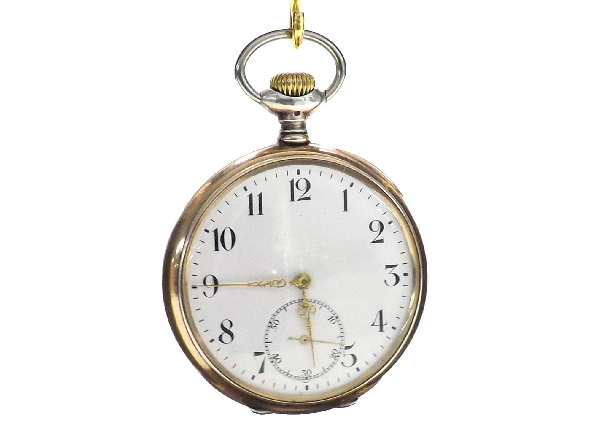 Appraisal: Zenith white metal lever pocket watch movement no the dial