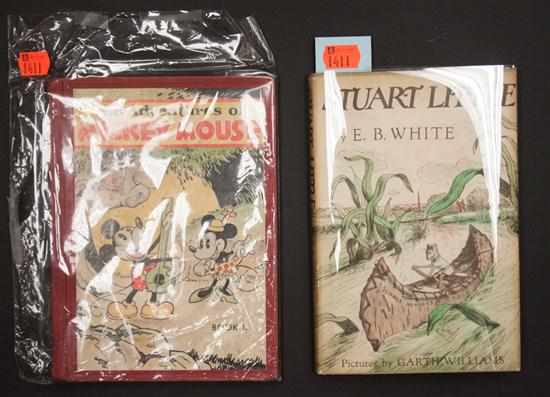 Appraisal: Juvenile First editions of Stuart Little and Adventures of Mickey