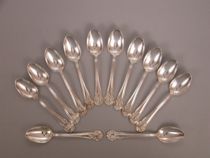 Appraisal: A Set of Reed Barton Sterling Spoons La Comtesse pattern