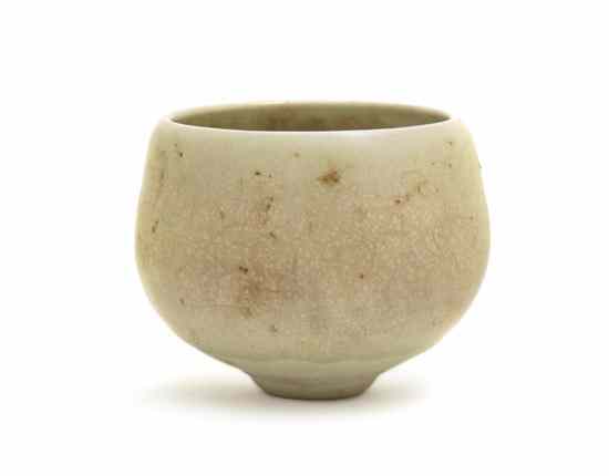 Appraisal: Ruth Duckworth British - Untitled Footed Bowl stoneware initialed R