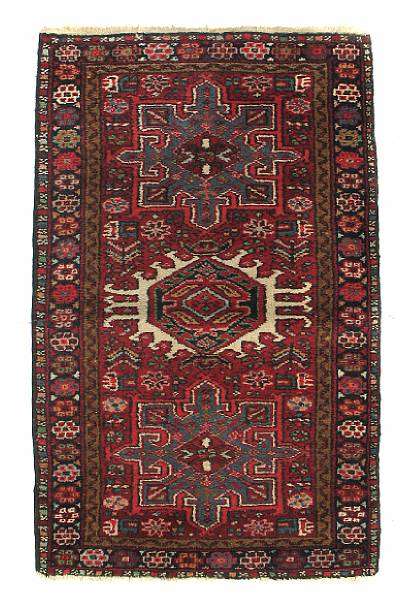 Appraisal: A Karaja rug size approximately in x in