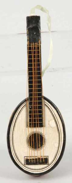 Appraisal: German Dresden Mandolin Candy Container Condition Excellent Size L